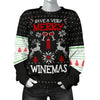 Merry Winemas Women's Ugly Xmas Sweater