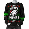 Merry Pitmas Women's Ugly Xmas Sweater
