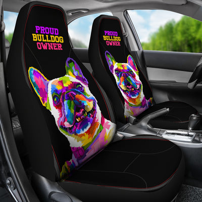 Proud Pitbull Owner Car seat cover