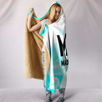 Made of Muscle Mom Hooded Blanket