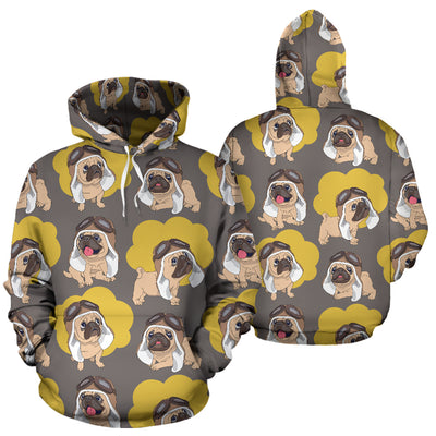 Pilot Pug Hoodie