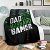 Dad Husband Gamer XB Premium Blanket
