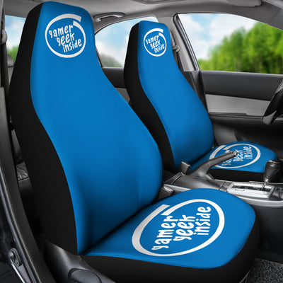 Gamer Geek Spoof Car Seat Cover