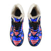 American Mama Faux Fur Leather Boots