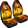Firefighter In Flames Car Seat Covers (set of 2)