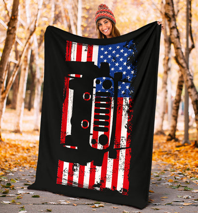 Jeep USA Premium Blanket