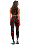 Snowy Fire Dept Xmas Leggings