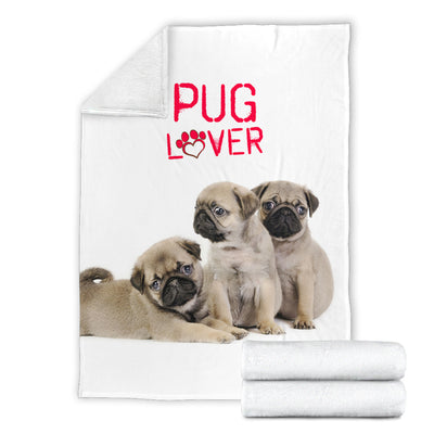 Pug Lover Premium Blanket