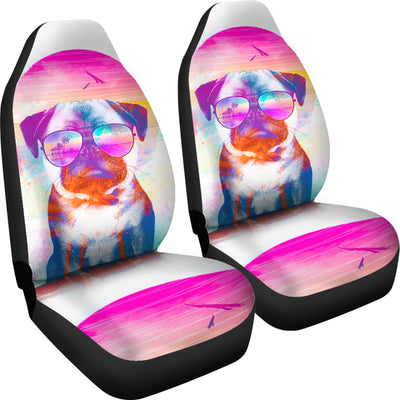 Summer Pug Car Seat Covers