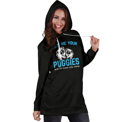 Show Me Your Puggies Hoodie Dress