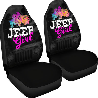 Jeep Girl Car Seat Covers (Set of 2)