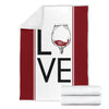 Love Wine Premium Blanket