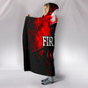 Firefighter Wifey Hooded Blanket