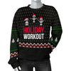 Holiday Workout Ugly Xmas Sweater