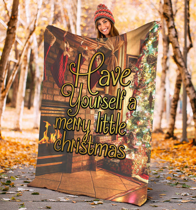 Have Yourself A Merry Little Christmas Premium Blanket