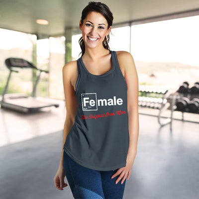 The Original Iron Man Women's Racerback Tank