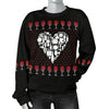 Wine Heart Women's Ugly Xmas Sweater