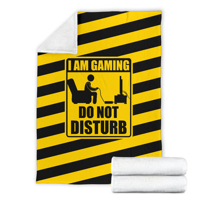 Gaming Do Not Disturb Premium Blanket