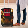 Fire Fighting Mom Luggage Covers