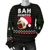 Bah Humpug Women's Ugly Xmas Sweater