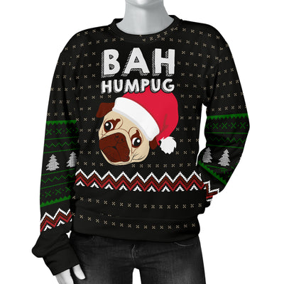 Bah Humpug Women's Ugly Xmas Sweater