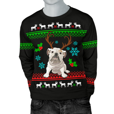 Reindeer Bull Men's Ugly Xmas Sweater