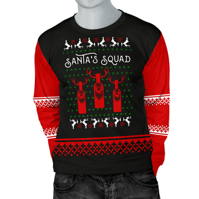 Santa's Squad Men's Ugly Xmas Sweater