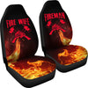 Fireman Fire Wife Car Seat Covers (set of 2)