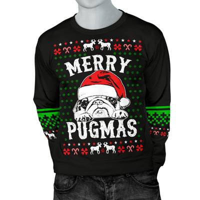 Merry Pugmas Men's Ugly Xmas Sweater