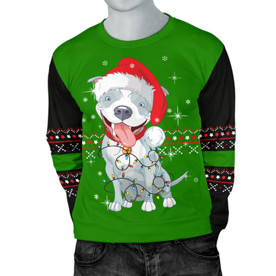 Pit Bull Men's Ugly Xmas Sweater