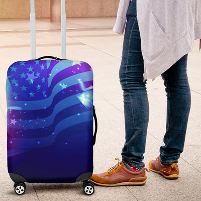 Abstract USA Luggage Cover