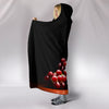 Wine and Grapes Hooded Blanket