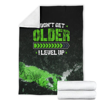 I Don't Get Older I Level Up Premium Blanket