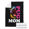 Pug Mom Premium Blanket