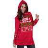 All I Want For Christmas Hoodie Dress