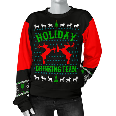 Holiday Drinking Team Women's Ugly Xmas Sweater