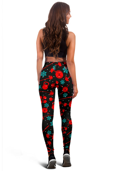 Gym Equipment Xmas Leggings