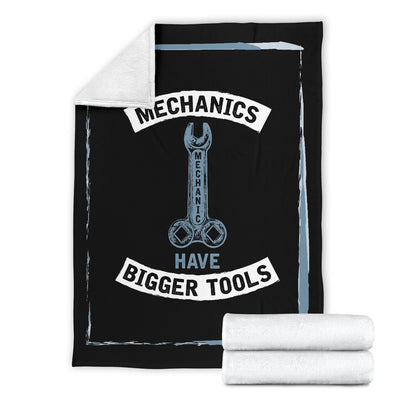 Mechanics Have Bigger Tools Premium Blanket