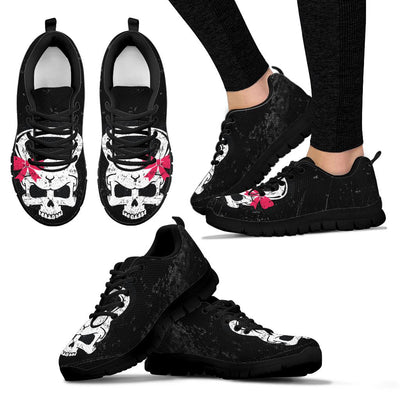 Kettle Skull Sneakers Black Soles