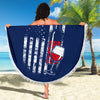 American Wine Beach Blanket