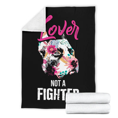 Lover Not A Fighter Premium Blanket