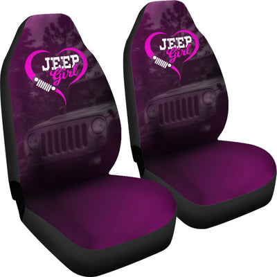 Jeep Girl Love Car Seat Covers (Set of 2)