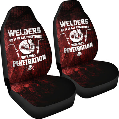 Welder Positions Car Seat Covers (set of 2)