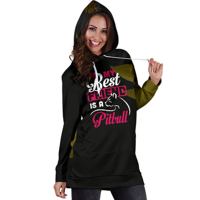 Pitbull Best Friend Hoodie Dress