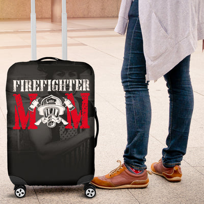Firefighter Mom Luggage Covers