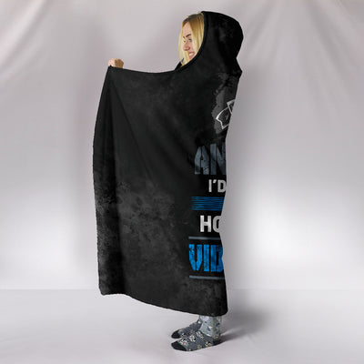 I'm Not Antisocial PS Hooded Blanket