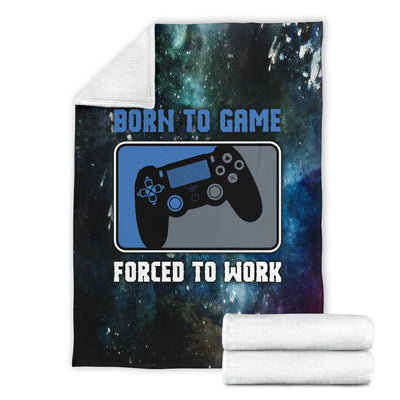 Born To Game PS Premium Blanket
