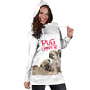 Pug Lover Hoodie Dress