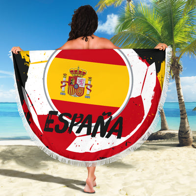 Espana Soccer Beach Blanket