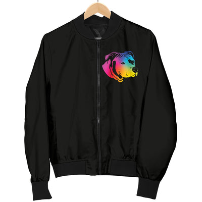 Rainbow Pit Bomber Jacket